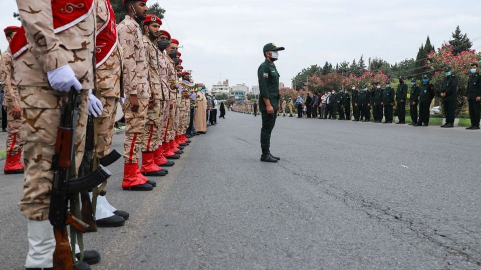 مراسم تشییع دو شهید گمنام - گرگان