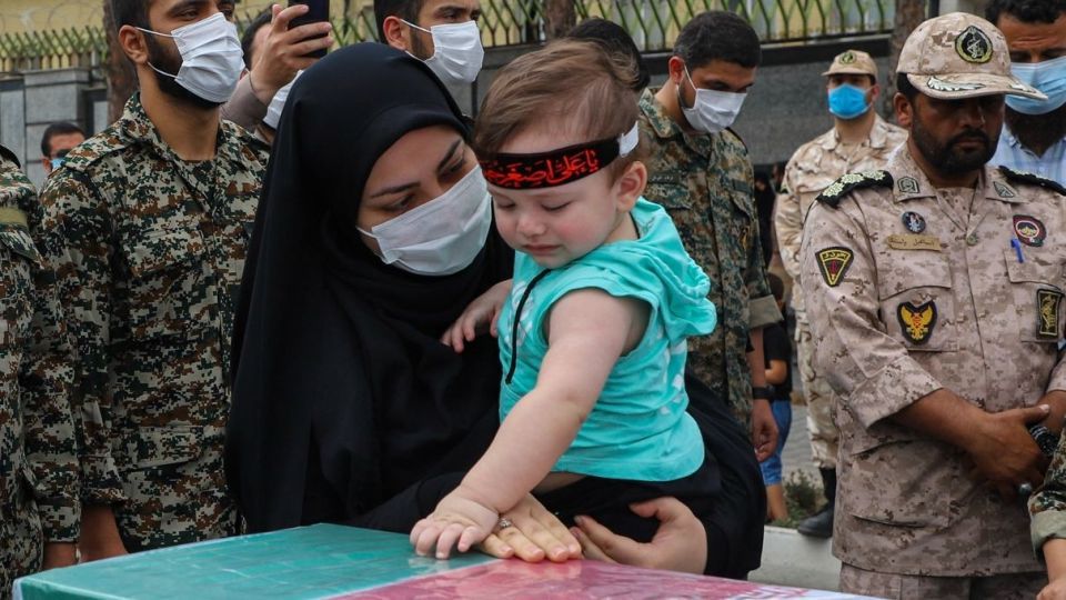 مراسم تشییع دو شهید گمنام - گرگان