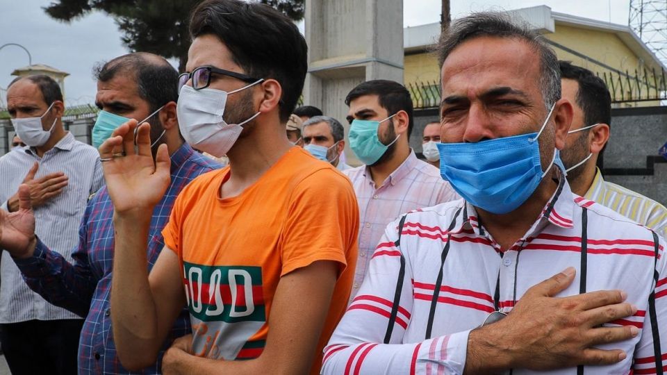 مراسم تشییع دو شهید گمنام - گرگان