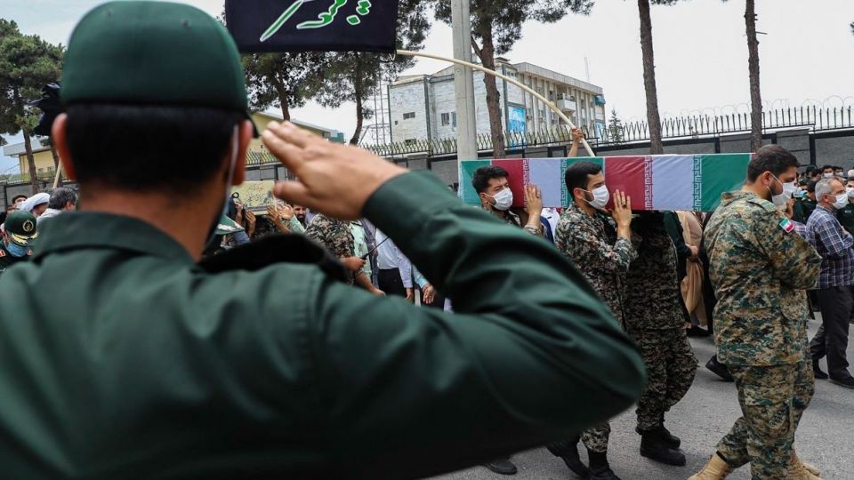 مراسم تشییع دو شهید گمنام - گرگان