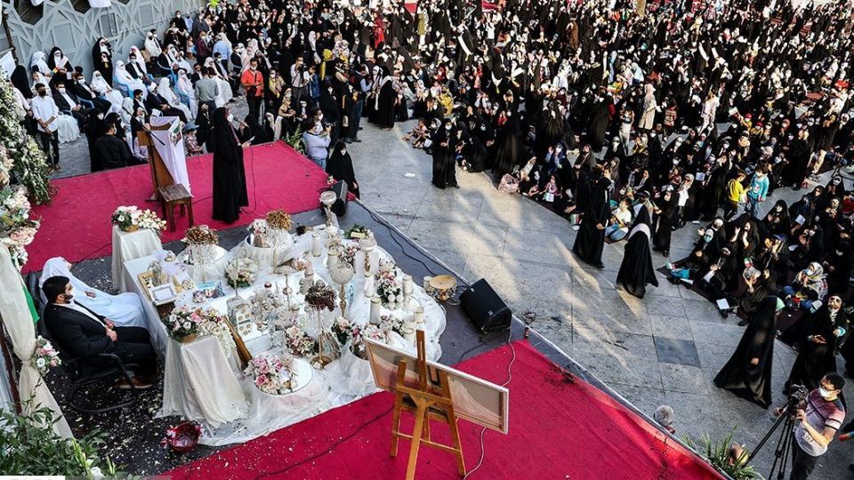 جشن عروسی دختران انقلاب