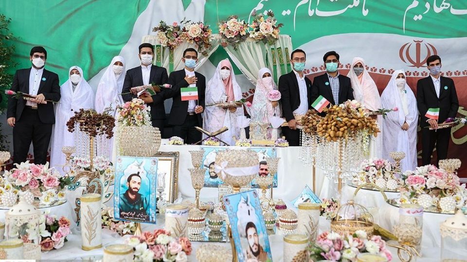 جشن عروسی دختران انقلاب