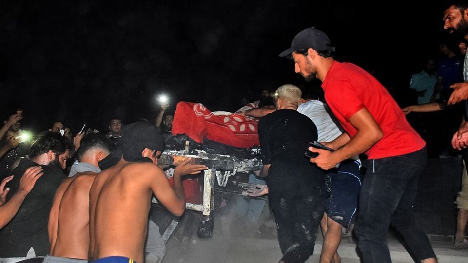 آتش‌سوزی بیمارستان امام حسین(ع) - عراق