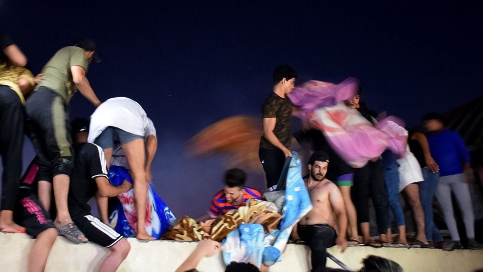 آتش‌سوزی بیمارستان امام حسین(ع) - عراق