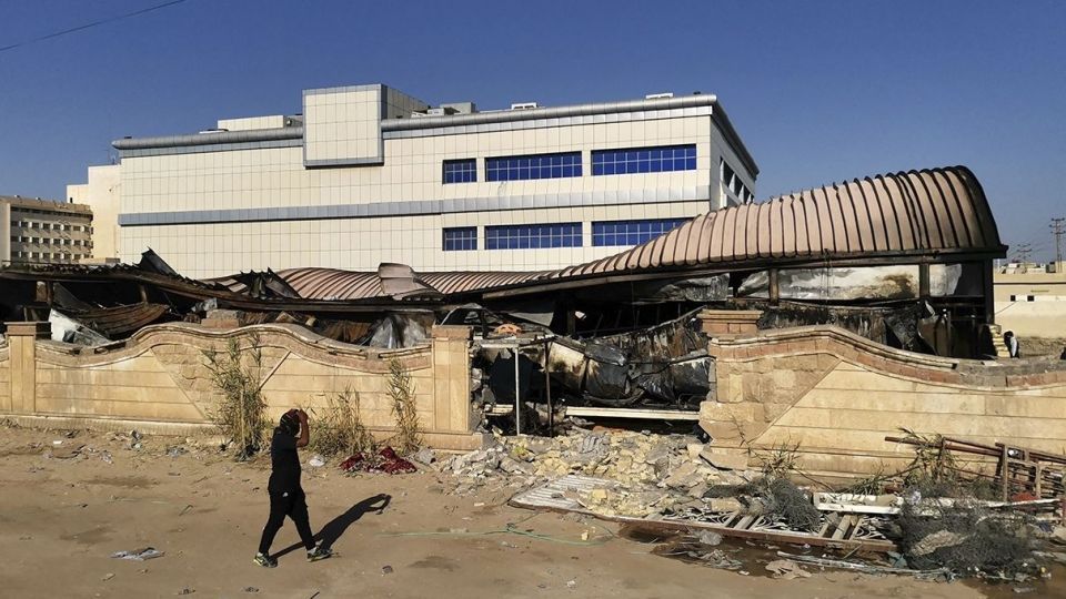 آتش‌سوزی بیمارستان امام حسین(ع) - عراق