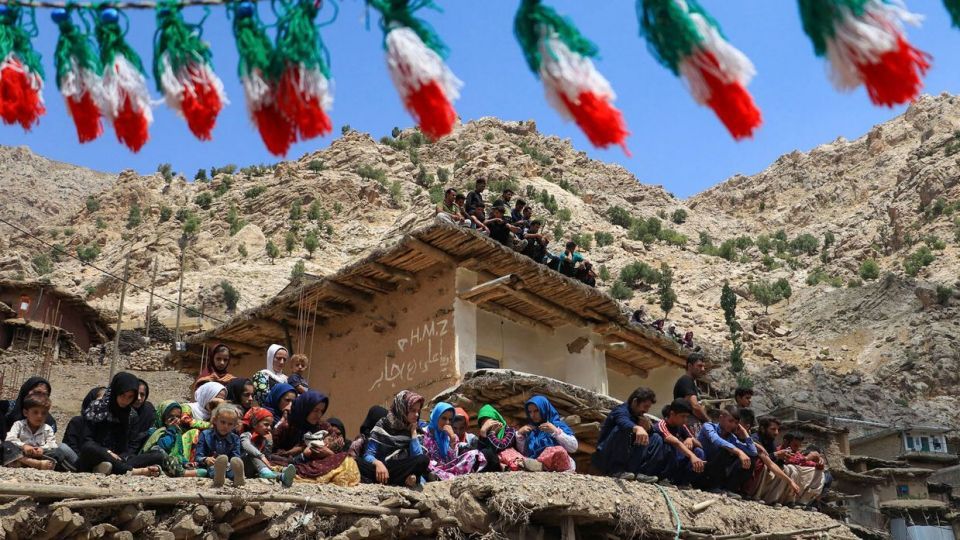 مراسم عروسی در روستای سرآقاسید