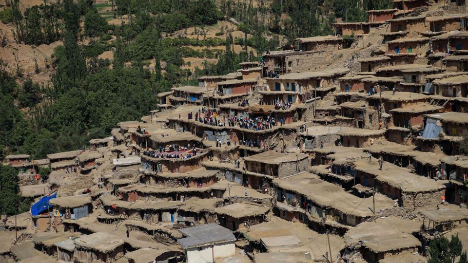 مراسم عروسی در روستای سرآقاسید