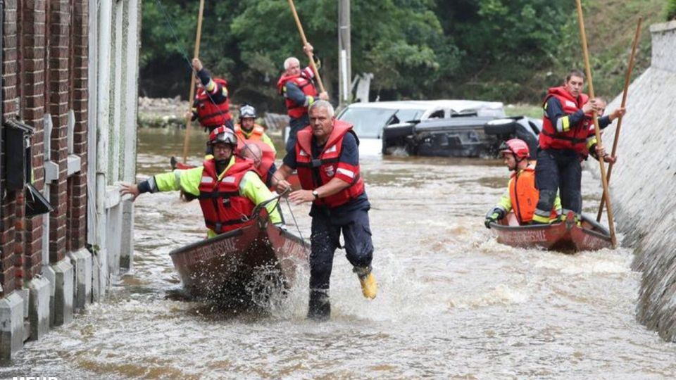 افزایش شمار قربانیان سیل در آلمان و بلژیک