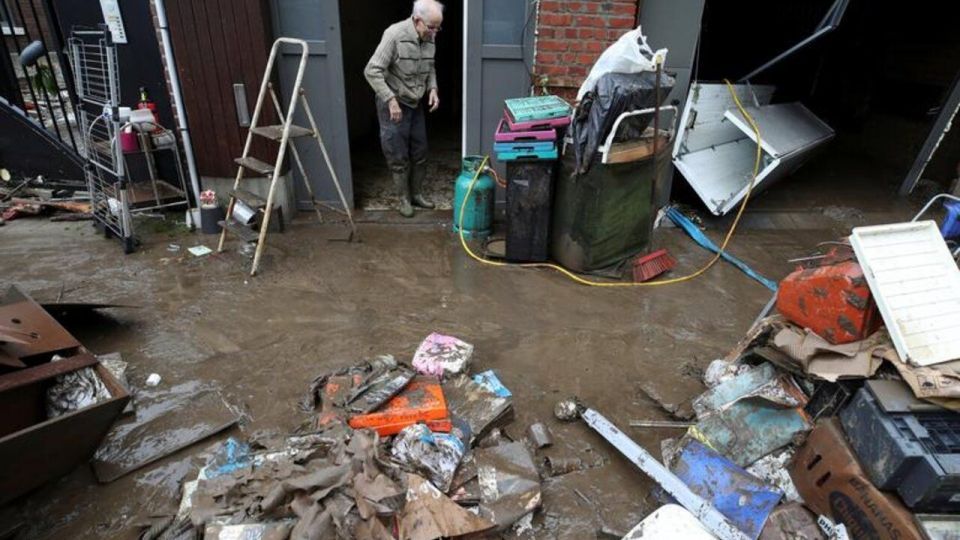 افزایش شمار قربانیان سیل در آلمان و بلژیک