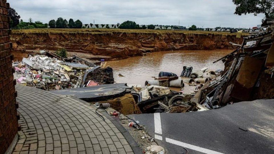 افزایش شمار قربانیان سیل در آلمان و بلژیک