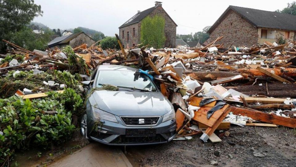 افزایش شمار قربانیان سیل در آلمان و بلژیک