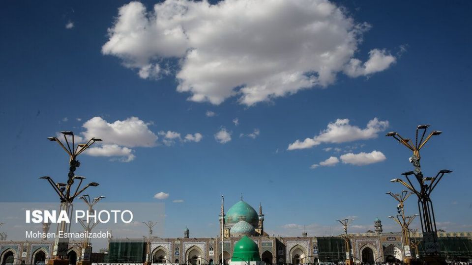 مراسم دعای عرفه- حرم مطهر رضوی و حضرت معصومه(س)