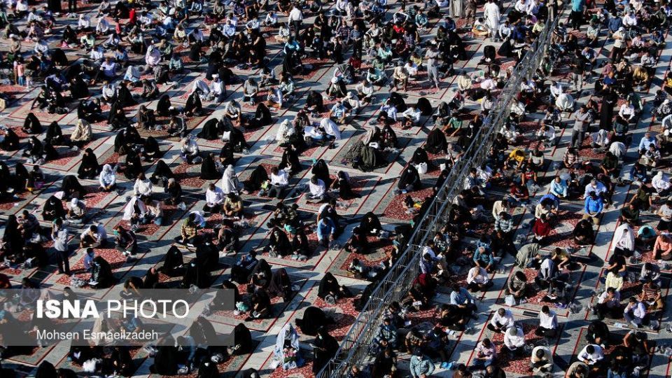 مراسم دعای عرفه- حرم مطهر رضوی و حضرت معصومه(س)