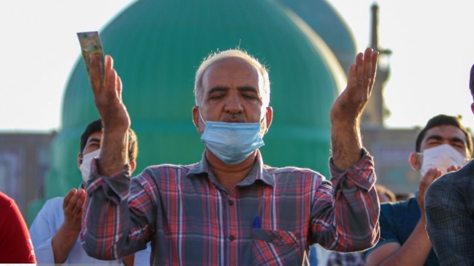 برگزاری نماز عید سعید قربان در حرم امام رضا علیه السلام