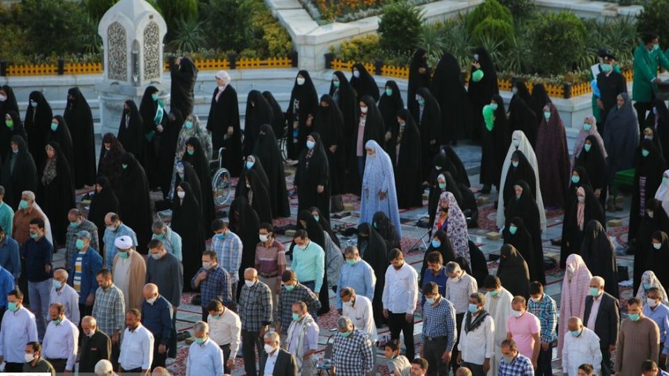 برگزاری نماز عید سعید قربان در حرم امام رضا علیه السلام