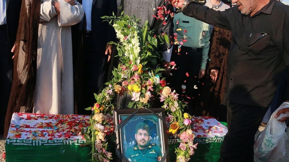 تشییع پیکر شهید «ضرغام پرست» - رامهرمز