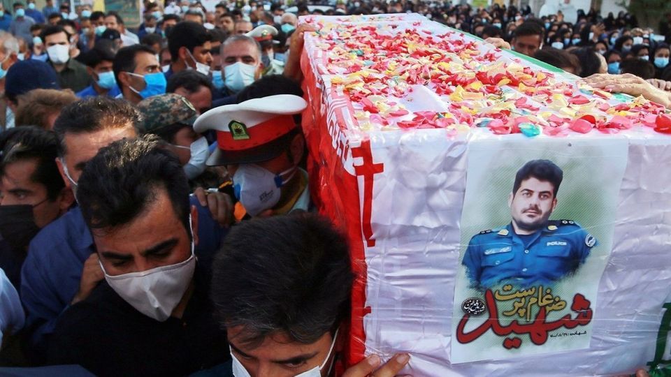 تشییع پیکر شهید «ضرغام پرست» - رامهرمز