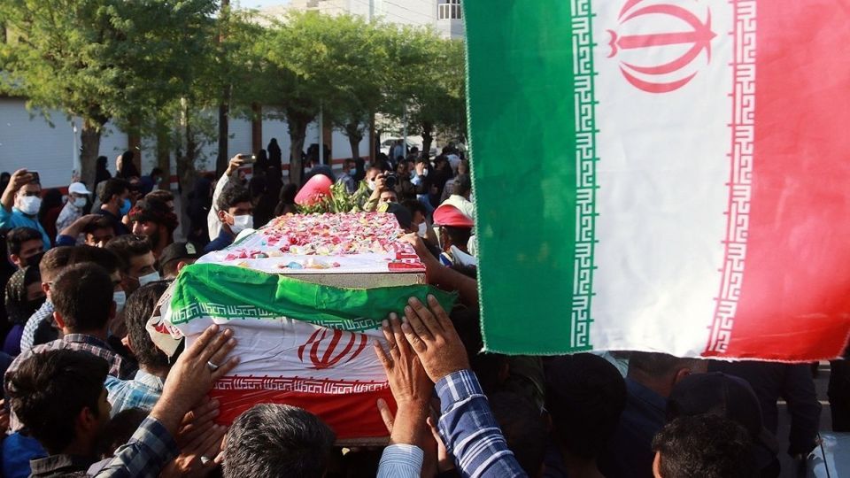 تشییع پیکر شهید «ضرغام پرست» - رامهرمز