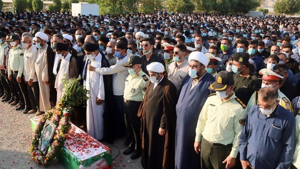 تشییع پیکر شهید «ضرغام پرست» - رامهرمز
