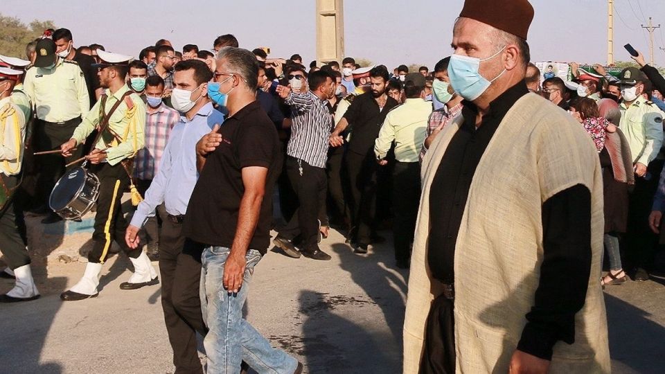 تشییع پیکر شهید «ضرغام پرست» - رامهرمز