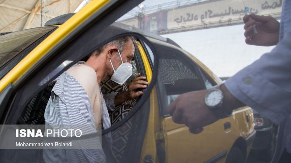 واکسیناسیون تاکسی‌رانان تهران