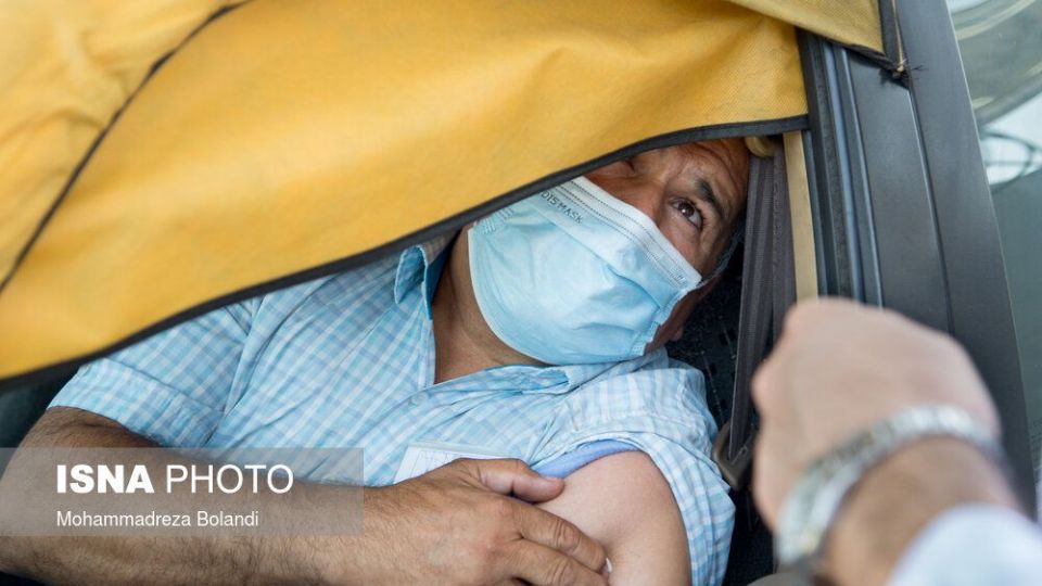 واکسیناسیون تاکسی‌رانان تهران