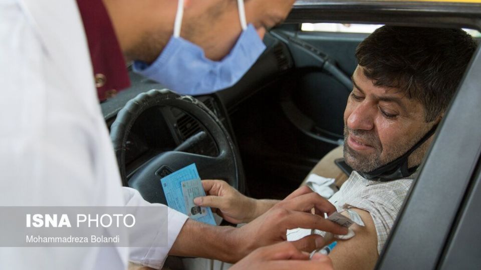 واکسیناسیون تاکسی‌رانان تهران