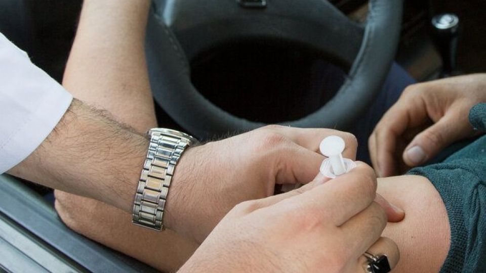 واکسیناسیون تاکسی‌رانان تهران