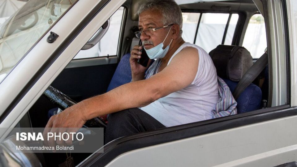 واکسیناسیون تاکسی‌رانان تهران