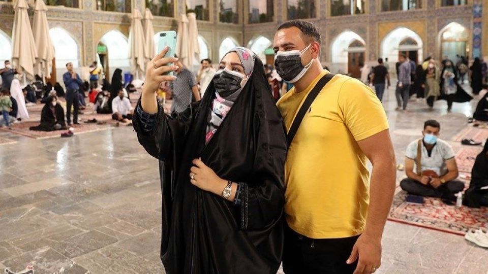 حرم مطهر رضوی در آستانه عید غدیر