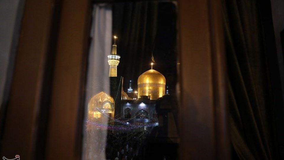 حرم مطهر رضوی در آستانه عید غدیر
