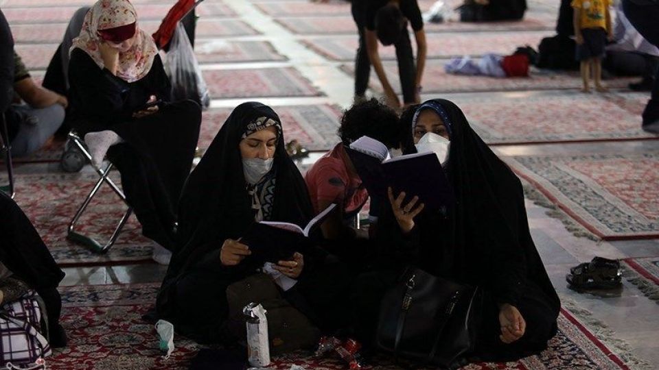 حرم مطهر رضوی در آستانه عید غدیر