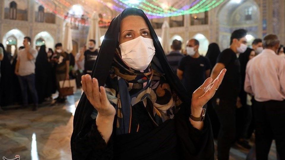 حرم مطهر رضوی در آستانه عید غدیر