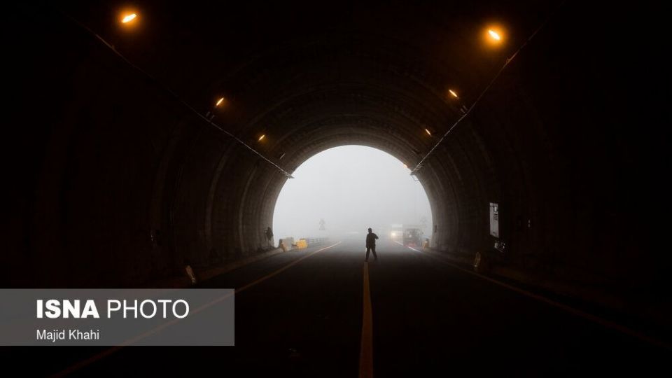 طولانی ترین تونل خاورمیانه در آزادراه تهران - شمال