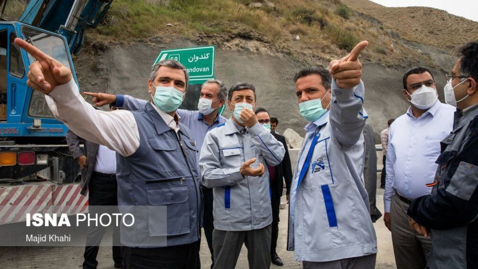 طولانی ترین تونل خاورمیانه در آزادراه تهران - شمال