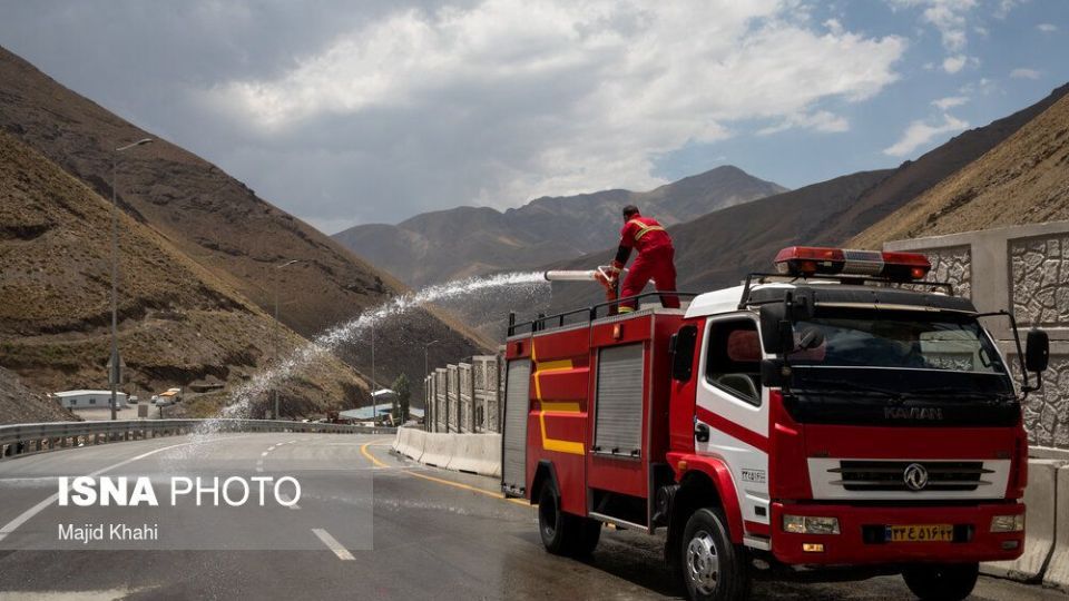 طولانی ترین تونل خاورمیانه در آزادراه تهران - شمال