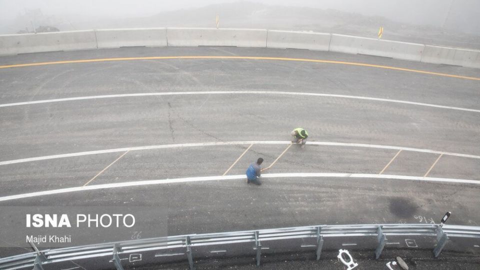 طولانی ترین تونل خاورمیانه در آزادراه تهران - شمال