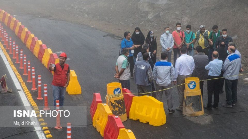 طولانی ترین تونل خاورمیانه در آزادراه تهران - شمال