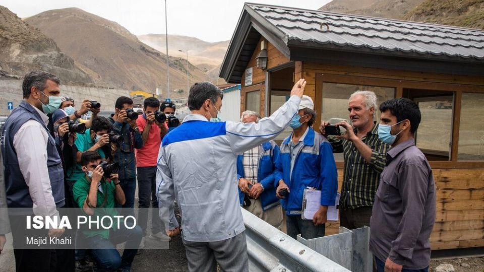 طولانی ترین تونل خاورمیانه در آزادراه تهران - شمال