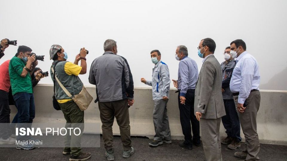 طولانی ترین تونل خاورمیانه در آزادراه تهران - شمال