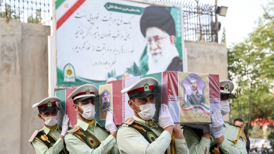 تشییع پیکر شهید «عبدالجبار مختوم‌نژاد»