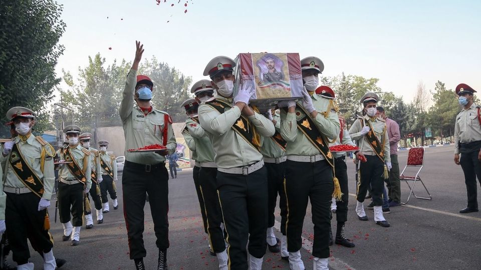 تشییع پیکر شهید «عبدالجبار مختوم‌نژاد»