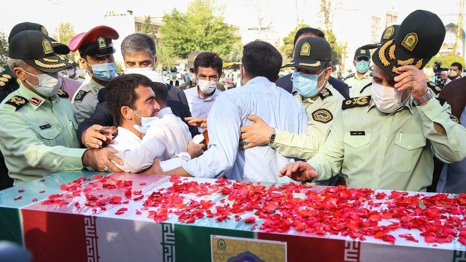 تشییع پیکر شهید «عبدالجبار مختوم‌نژاد»