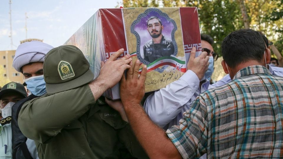 تشییع پیکر شهید «عبدالجبار مختوم‌نژاد»