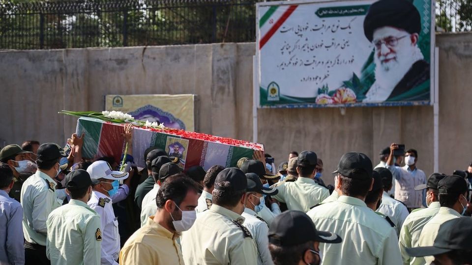 تشییع پیکر شهید «عبدالجبار مختوم‌نژاد»