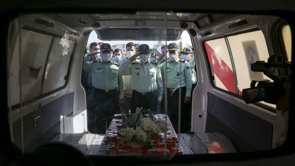 تشییع پیکر شهید «عبدالجبار مختوم‌نژاد»