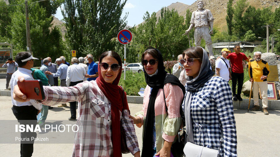 رونمایی یادمان "محمود اجل" پدر کوهنوردی کلاسیک ایران