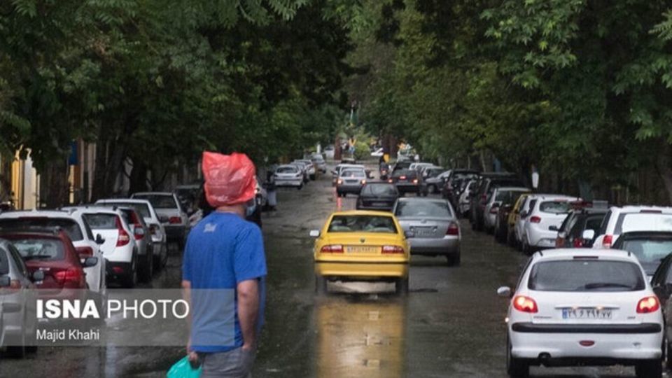 باران و باد شدید در ۲۵ استان در دو روز آینده