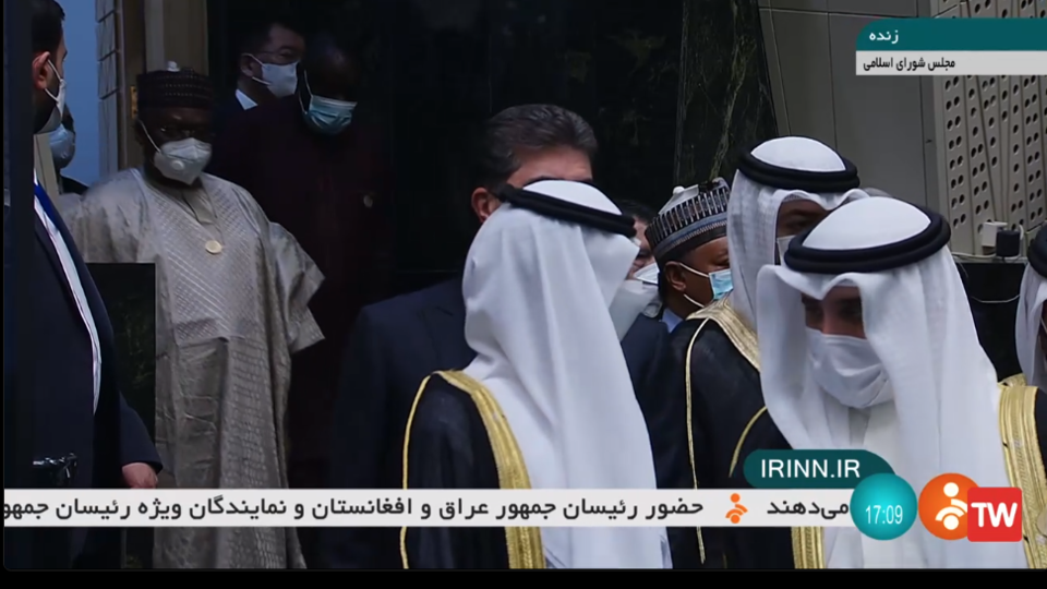  مراسم تحلیف رییس جمهور از نگاه دوربین 