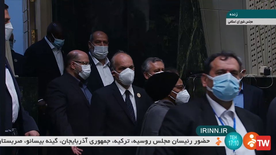  مراسم تحلیف رییس جمهور از نگاه دوربین 